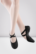 Bloch Damen Pro elastische Canvas-Ballettschuhe Sohle C