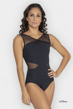 Só Dança Zaya Balletttrikot mit Mesh-Einsatz Damen