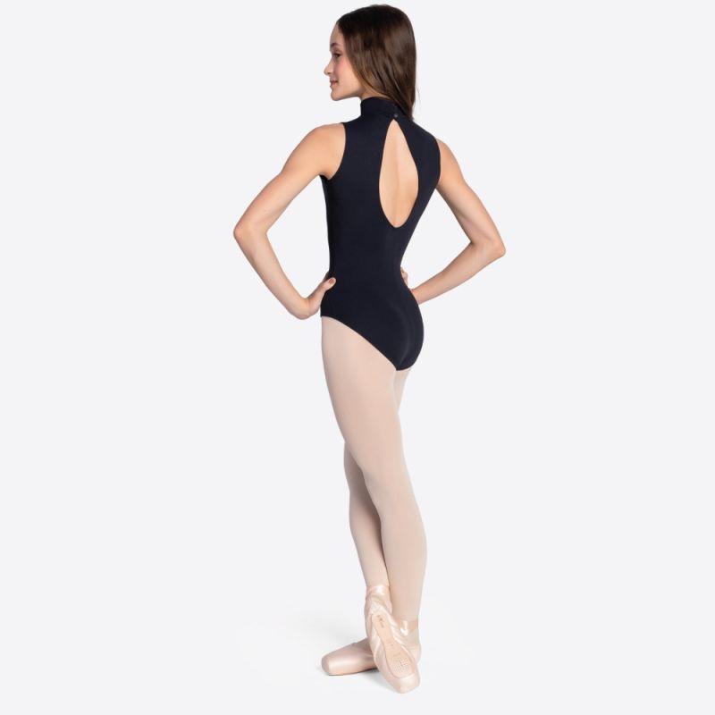 Só Dança Balletttrikot mit Stehkragen Damen