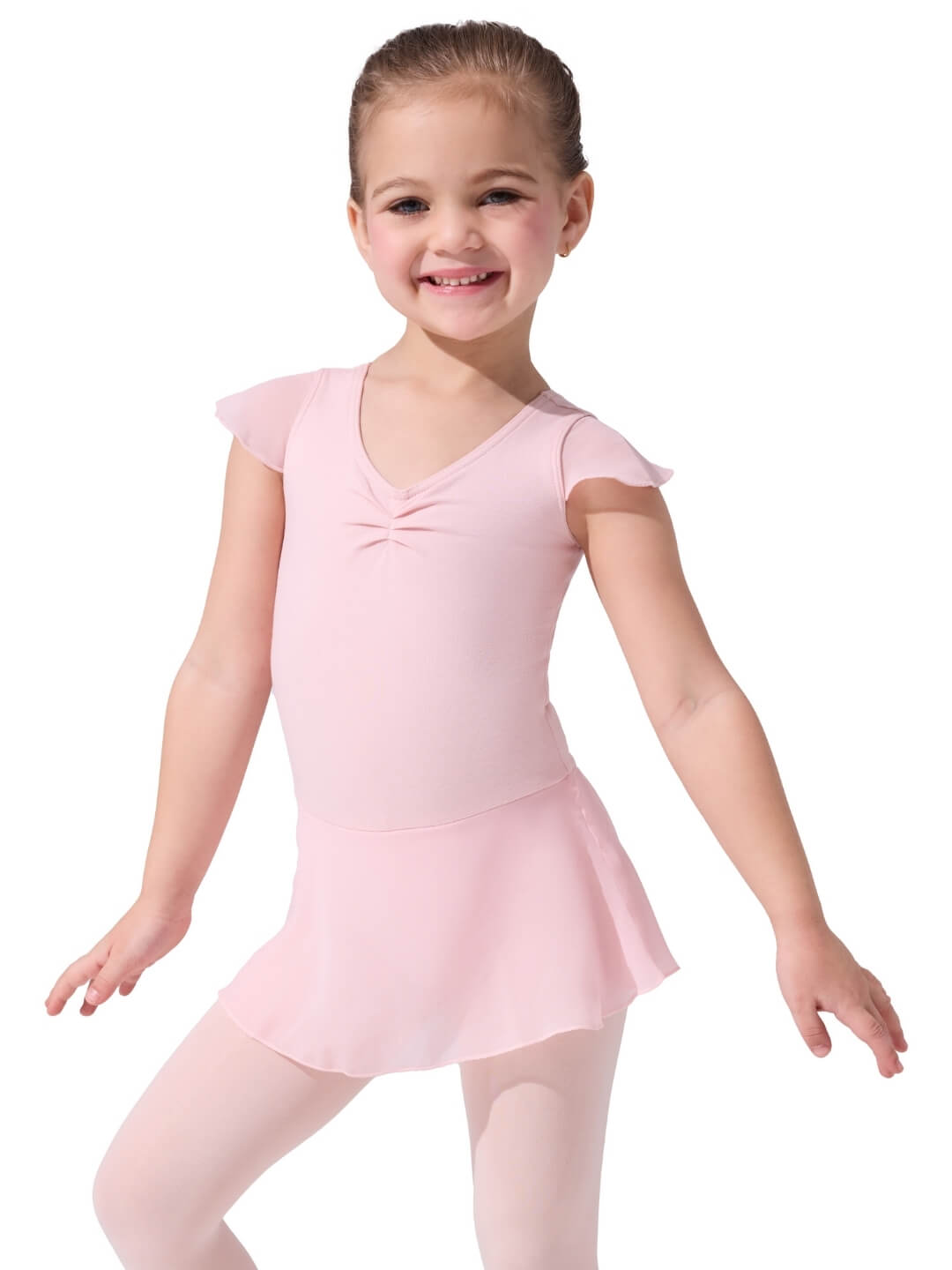 Capezio Balletttrikot mit Flatterärmeln